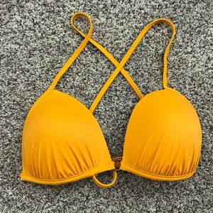 Aerie Orange Bikini Top
